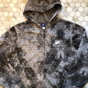 Philadelphia Eagles Onfield zip up hoodie-jacket